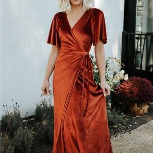 Like new Baltic Born velvet dress